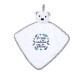 Doudou ourson blanc "Je suis un cadeau de Dieu"