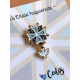 Pin's croix huguenote