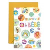 Carnet Naissance Animaux et jouets colorés