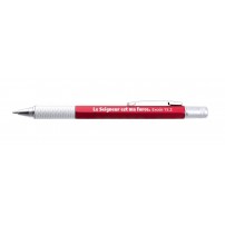 Stylo multi-outil rouge