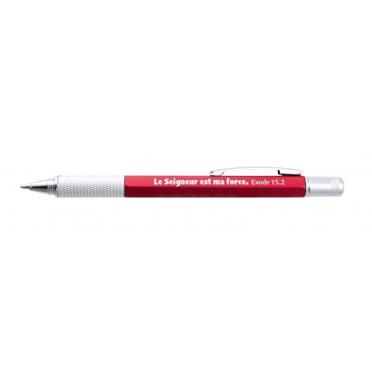 Stylo multi-outil rouge