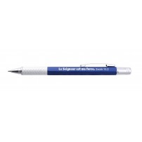 Stylo multi-outil bleu