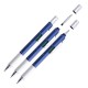 Stylo multi-outil bleu
