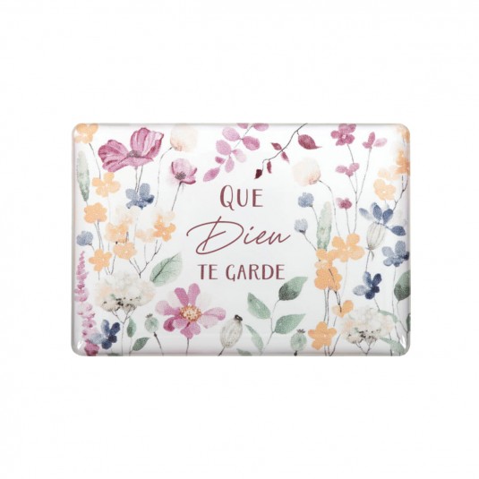 Magnet "Que Dieu te garde"