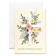 Carnet Composition avec croix et fleurs