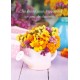 Carte Avec Message Bouquets de fleur sur une table