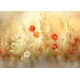 Carte Sans Texte Fleurs dans un champ