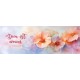 Signet Peinture abstraite de fleurs