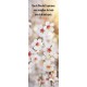 Signet Branches de fleurs blanches et roses
