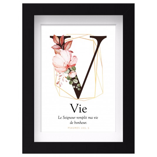 Mon cadre inspiration - V comme Vie