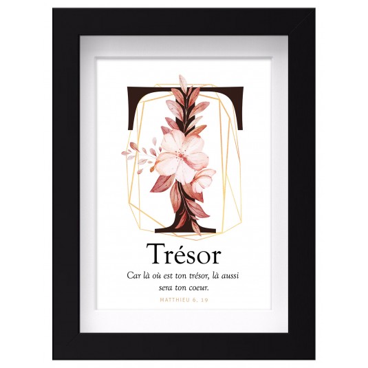 Mon cadre inspiration - T comme Trésor