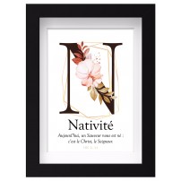 Mon cadre inspiration - N comme Nativité