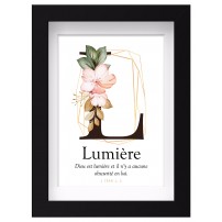 Mon cadre inspiration - L comme Lumière