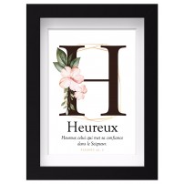 Mon cadre inspiration - H comme Heureux