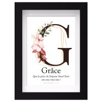 Mon cadre inspiration - G comme Grâce