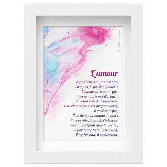 Mon cadre inspiration - 1 Corinthiens 13 (621736)
