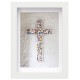 Mon cadre inspiration - Croix murale en mosaïque