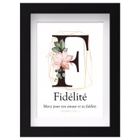 Mon cadre inspiration - F comme Fidélité