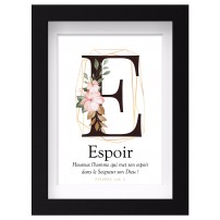 Mon cadre inspiration - E comme Espoir
