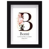 Mon cadre inspiration - B comme Bonté