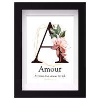 Mon cadre inspiration - A comme Amour
