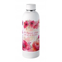 Bouteille isotherme "Le Seigneur remplit ma vie de bonheur"