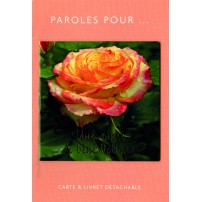 Carte Double Paroles pour.. Une année de bénédictions