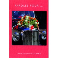 Carte Double Paroles pour.. Votre vie ensemble