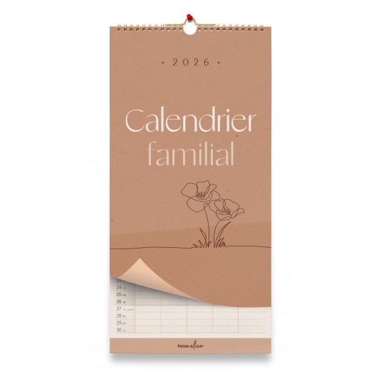 CAL. 2026 Calendrier familial