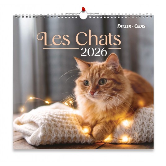 CAL. GBK 2026  Nos amis les chats GF