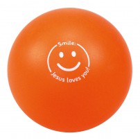 Ballon "Smiley" orange
