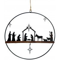 Décoration crèche suspendue