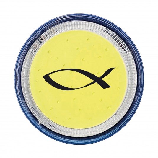 Mini-lampe "Ichthus" bleue