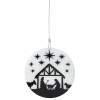 Décoration crèche/étoiles à suspendre