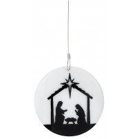 Décoration de crèche à suspendre