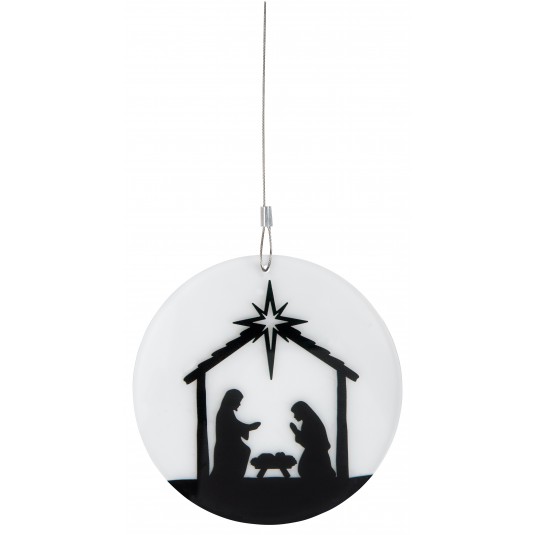 Décoration Crèche en acrylique 