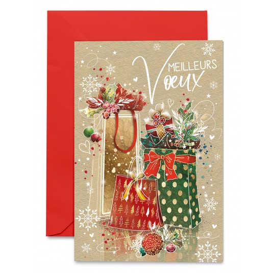Carnet Mv Cadeaux et divers éléments de Noël