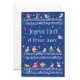 Carnet Jnba Oiseaux et notes de musique sur fond bleu