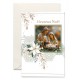 Carnet Hn Marie, Joseph et Jésus feuilles dorées