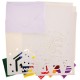 Kit de cartes de la Nativité en vitrail