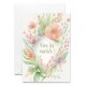 Carnet Mariage Composition florale en aquarelle