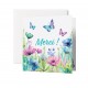 Carnet Fleurs et papillons peints
