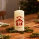 Bougie Joyeux Noël