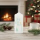 Bougie de Noël "Joy, Love, Peace"