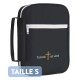 Housse pour Bible noire "Ta parole est vérité" taille S