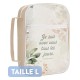 Housse pour Bible large "Je suis avec vous tous les jours"