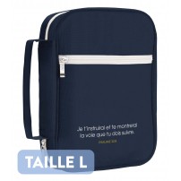 Housse pour Bible large "Je t'instruirai et te montrerai..."