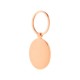 Porte-clé métal rose doré