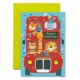Carnet Anniversaire Animaux dans un bus londonien