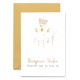 Carnet Naissance Ourson sur un nuage